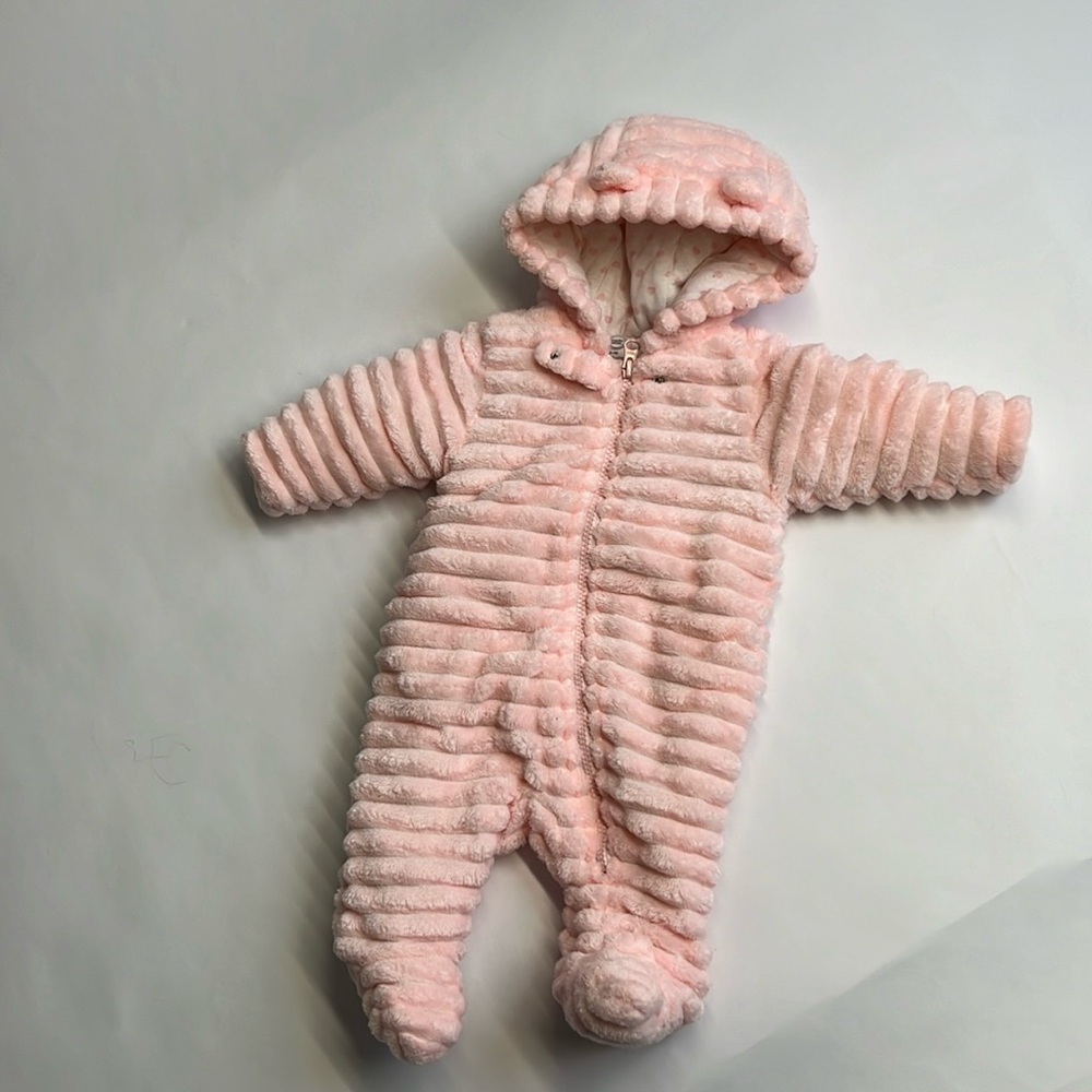 Infants footed winter onsie